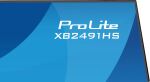 iiyama ProLite XB2491HS-B1 Computerbildschirm 60,5 cm (23.8") 1920 x 1080 Pixel Full HD LCD Schwarz
