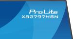 iiyama ProLite XB2797HSN-B1 Computerbildschirm 68,6 cm (27") 1920 x 1080 Pixel Full HD LCD Schwarz