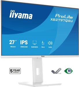 iiyama ProLite XB2797QSU-W1 Computerbildschirm 68,6 cm (27") 2560 x 1440 Pixel Quad HD LED Weiß
