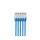 shiverpeaks BS75711-H0.25B-SET5 Netzwerkkabel Blau 0,25 m Cat6 S/FTP (S-STP) Rund