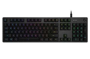 LOGITECH G512 Gaming Tastatur GX Brown Tactile, USB, black, QWERTZ