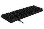 LOGITECH G512 Gaming Tastatur GX Brown Tactile, USB, black, QWERTZ