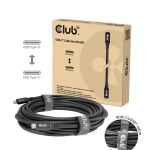 CLUB3D USB-C®-Kabel 8K60Hz 100W , USB4 ,53 ft