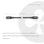 CLUB3D USB-C®-Kabel 8K60Hz 100W , USB4 ,53 ft