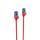 shiverpeaks BS08-22024 Netzwerkkabel Rot 1 m Cat6 U/UTP (UTP) Rund