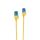shiverpeaks BS08-22032 Netzwerkkabel Gelb 2 m Cat6 U/UTP (UTP) Rund