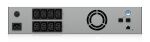 Ubiquiti UPS-2U Unterbrechungsfreie Stromversorgung (USV) Line-Interaktiv 1,5 kVA 1000 W 8 AC-Ausgänge