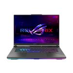 ASUS ROG Strix G16 G614PW-TS092W AMD Ryzen™ 9 8940HX Laptop 40,6 cm (16") WQXGA 32 GB DDR5-SDRAM 1 TB SSD NVIDIA GeForce RTX 5080 Wi-Fi 6E (802.11ax) Windows 11 Home Grau QWERTZ Deutsch