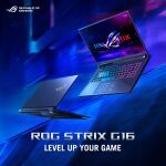 ASUS ROG Strix G16 G614PW-TS092W AMD Ryzen™ 9 8940HX Laptop 40,6 cm (16") WQXGA 32 GB DDR5-SDRAM 1 TB SSD NVIDIA GeForce RTX 5080 Wi-Fi 6E (802.11ax) Windows 11 Home Grau QWERTZ Deutsch