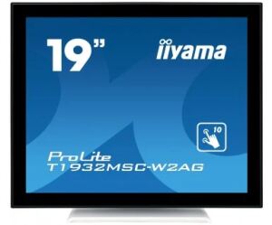 iiyama ProLite T1932MSC-W2AG Computerbildschirm 48,3 cm (19") 1280 x 1024 Pixel LED Touchscreen Schwarz, Weiß