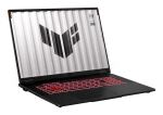 ASUS TUF Gaming A18 FA808UP-S8133W AMD Ryzen™ 7 260 Laptop 45,7 cm (18") WUXGA 16 GB DDR5-SDRAM 512 GB SSD NVIDIA GeForce RTX 5070 Wi-Fi 6E (802.11ax) Windows 11 Home Grau QWERTZ Deutsch