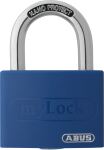 ABUS T65AL/40 Aluminium-Hangschloss, blau