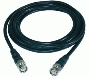 ABUS BNC 3m Koaxialkabel Schwarz
