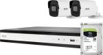 ABUS PoE-Video-Set: 2 Mini-Tube-Kameras + NVR