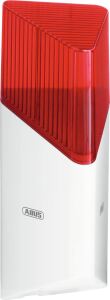 ABUS FUSG45000 Sirene Drahtlose Sirene Draußen Rot, Weiß