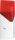 ABUS FUSG45000 Sirene Drahtlose Sirene Draußen Rot, Weiß