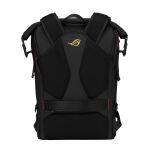 ASUS ROG SLASH Backpack Edition 20 Rucksack Rolltop-Rucksack Schwarz Polyester, Kunstleder (PU)