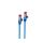 shiverpeaks BS75712-B Netzwerkkabel Blau 2 m Cat6a S/FTP (S-STP) Rund