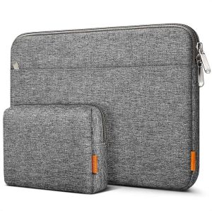 Inateck 15-15,6 Zoll Laptop-Hüllentasche mit Zubehörtasche