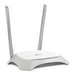 TP-Link TL-WR840N(EU) WLAN-Router Schnelles Ethernet Einzelband (2,4GHz) Grau, Weiß