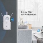 TP-Link AC1750 Wi-Fi Netzwerk-Repeater Weiß 10, 100, 1000 Mbit/s