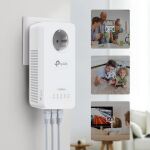 TP-Link AV1300-AC1200-Gigabit-WLAN-Powerline-KIT mit Steckdose