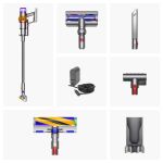 Dyson V15 Detect Absolute 2-in-1-Stabstaubsauger Akku Trocken HEPA Beutellos 0,77 l Edelstahl