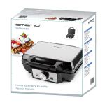 Emerio Belgische Waffelplatten für 2 Waffeln