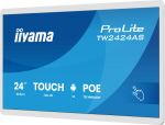 iiyama TW2424AS-W3P Signage-Display Interaktiver Flachbildschirm 60,5 cm (23.8") LCD WLAN 450 cd/m² Full HD Weiß Touchscreen Eingebauter Prozessor Android 24/7