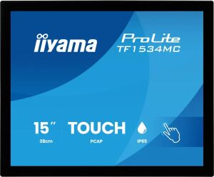 iiyama ProLite TF1534MC-B8X Computerbildschirm 38,1 cm (15") 1024 x 768 Pixel Touchscreen