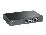 TP-Link TL-SG1016DE Netzwerk-Switch Managed L2 Gigabit Ethernet (10/100/1000) Schwarz