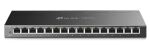 TP-Link TL-SG116E Unmanaged L2 Gigabit Ethernet (10/100/1000) Desktop Schwarz