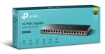 TP-Link TL-SG116E Unmanaged L2 Gigabit Ethernet (10/100/1000) Desktop Schwarz