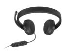Lenovo VoIP Headset 5000 Kopfhörer Kabelgebunden Kopfband Büro/Callcenter USB Typ-C Schwarz