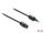 DELOCK Toslink Kabel mini 3,5mm St/St 2,2mm Durchm. 5m schw.