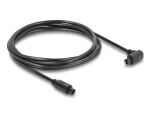 DELOCK Toslink Kabel St 90° gew/St gerade 4mm Durchm. 1,5m