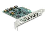 DELOCK PCI Express x4 Karte > 4x USB-C 10Gbps Low Profile