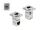 DELOCK D-Typ Modul RJ45 Bu > Bu 90  gewinkelt Cat.6A silber