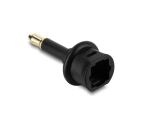 DELOCK Adapter Mini TOSLINK 3,5mm Stecker auf Buchse