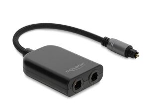 DELOCK S/PDIF TOSLINK Splitter 1 In 2 Out