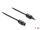 DELOCK TOSLINK Kabel 3,5mm St/St 2,2mm Durchm. 1m schwarz