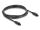 DELOCK TOSLINK Kabel St/St 4mm Durchm. 1,5m schwarz