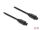 DELOCK TOSLINK Kabel St/St 4mm Durchm. 2m schwarz