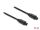 DELOCK TOSLINK Kabel St/St 4mm Durchm. 5m schwarz