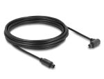 DELOCK TOSLINK Kabel St 90° gew/St gerade 4mm Durchm. 5m