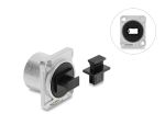 DELOCK D-Typ Modul MPO Buchse zu Buchse silber