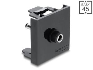 DELOCK Easy 45 Modul DC 5,5x2,5 mm Bu >DC 5,5x 2,1mm St