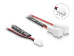 DELOCK Y-Lüfterkabel 1 x 2 Pin Bu > 2 x 2 Pin St 10cm