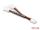 DELOCK Y-Lüfterkabel 1 x 3 Pin Bu > 2 x 3 Pin St 10cm
