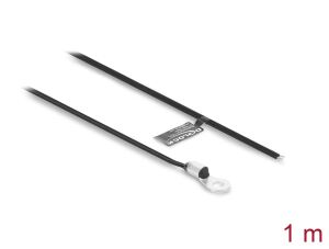 DELOCK Temperaturfühler-Kabel M4 2x off. Kabelenden B25/85
